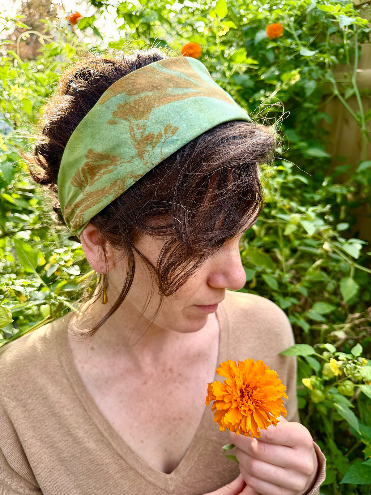 Blue-Green World Bandana