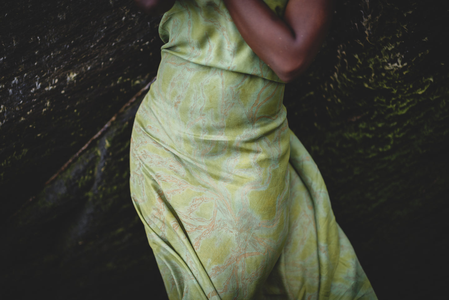 Large Green Foulard